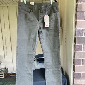 Olive/Brown Levi’s Jeans 34x34 Slim Fit